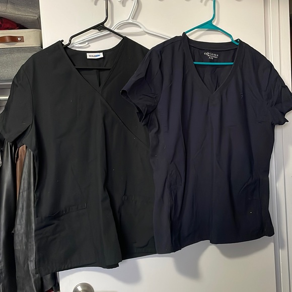 BOGO- pair of scrub tops - Picture 1 of 8